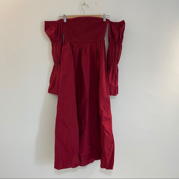Leonie Hanne x Amazon The Drop red dress sz xs - Picture 2 of 3
